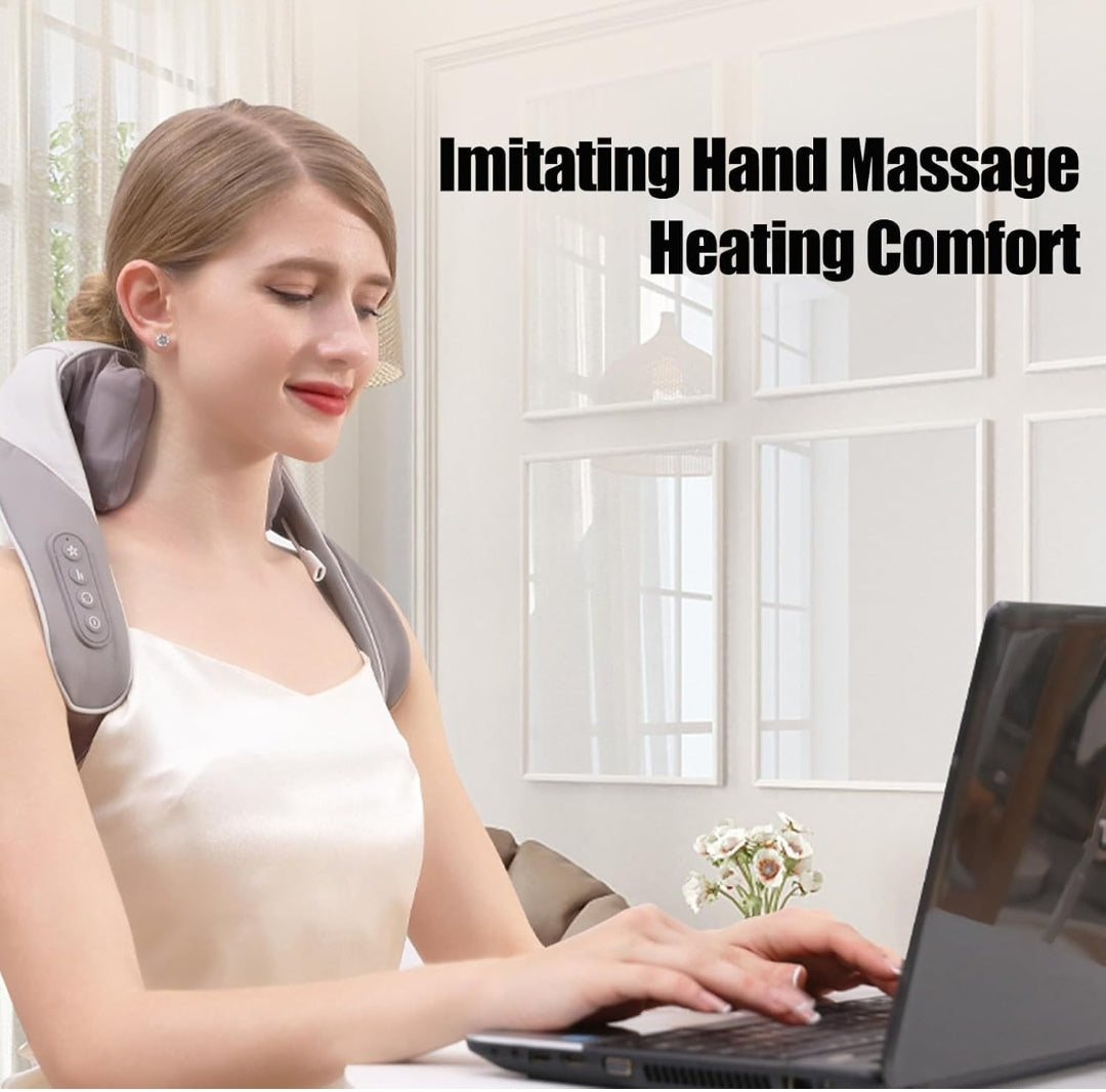 Masajeador Shiatsu para cuello y espalda